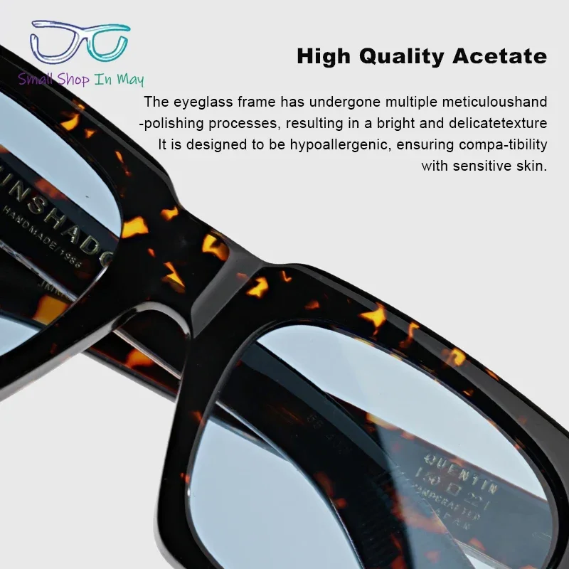 Модные мужские модные солнцезащитные очки в квадратной оправе UV400 SQUENTIN женские с