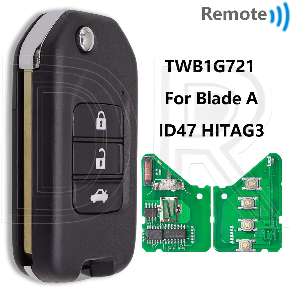 

Отличный HLIK6-3T G TWB1G721 A ID47 чип 433 МГц автомобильный ключ дистанционного управления для Honda Accord Civic City Vezel CRV HR-V FRV XR-V Jazz