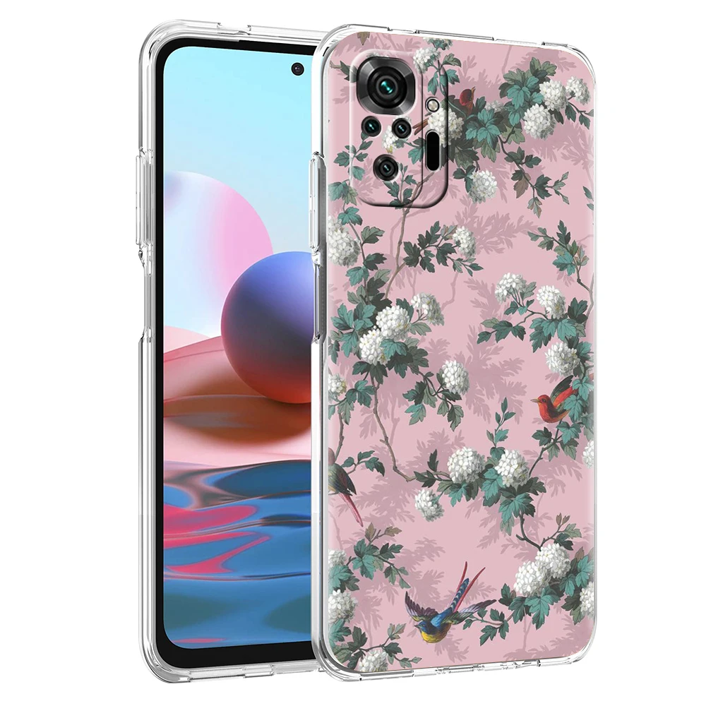 Прозрачный чехол для телефона Redmi K40 8A 9A 9C 7 8 8T 9 9S 10 Pro Gaming Note 11 11T 12T Plus