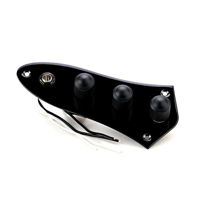 

Pre-Wired Control Plate with Wiring Harness Fully Loaded Control Plate Replacement for Bass Guitar Parts Easy Use