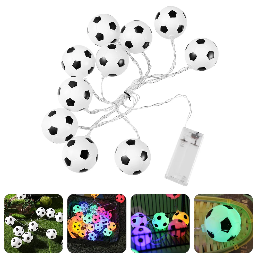 

Festival Football Shaped String Light Decorative 10 LEDs Lamp No