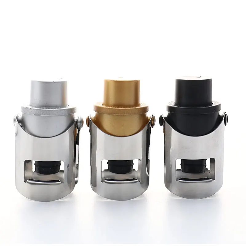 Герметичная заглушка для бутылки вина надувной замок шампанского из нержавеющей