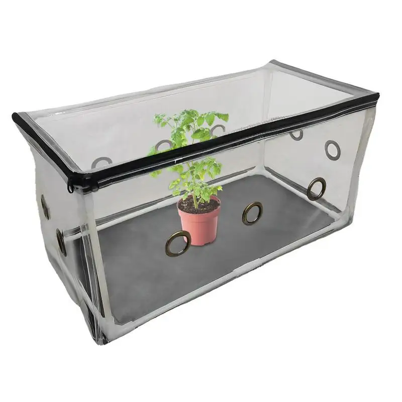 

Переносная теплица сумка для выращивания растений в шкафах с дышащим окном, водонепроницаемый набор для выращивания растений, принадлежности для садоводства и грибов