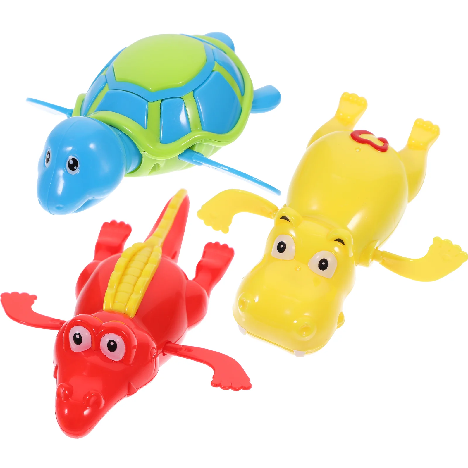 

3 Pcs Pool Toys Kids Children Bath Turtle Clockwork Play Educational Water Wind Tub