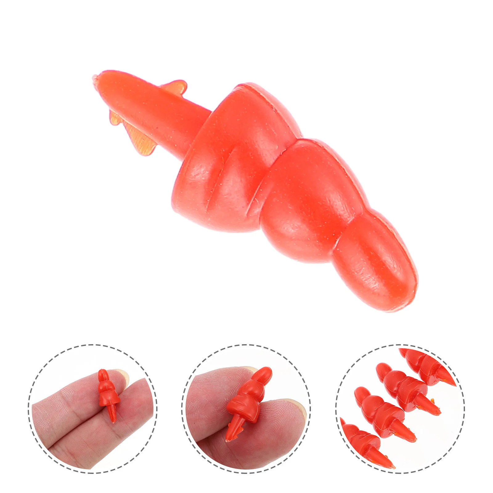 

Snowman Nose Noses Carrot Diy Toy Crafts Craft Mini Accessories Safety Christmas Carrots Winter Making Supplies Ornament Kit Red