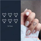 Наклейка с рисунком сока, тату, чернила, синие водонепроницаемые аксессуары для мужчин, женщин и мужчин