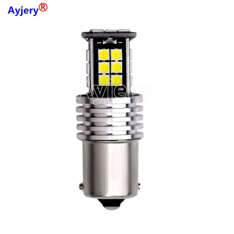 

AYJERY 30PCS NO ERROR Canbus p21w BA15S 3030 LED 24 Smd 1157 BAY15D T20 7440 Car Brake Lights Reverse Backup Turn Signal Lights