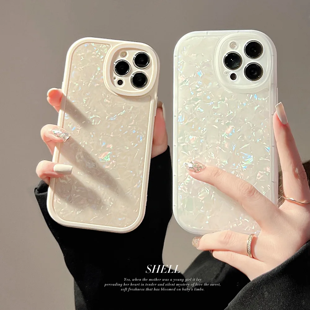 Sweet Fairy Dream Shell Art Retro Japanese Phone Case For iPhone 14 Plus 14 13 11 12 Pro Max Xs Max XR 7 8 Plus Case Cute Cover