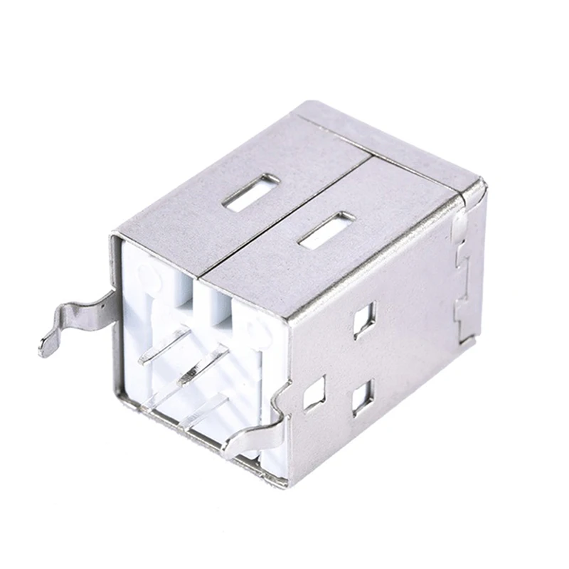 

5 шт., разъем USB B типа «мама» на 180 градусов для интерфейса данных принтера