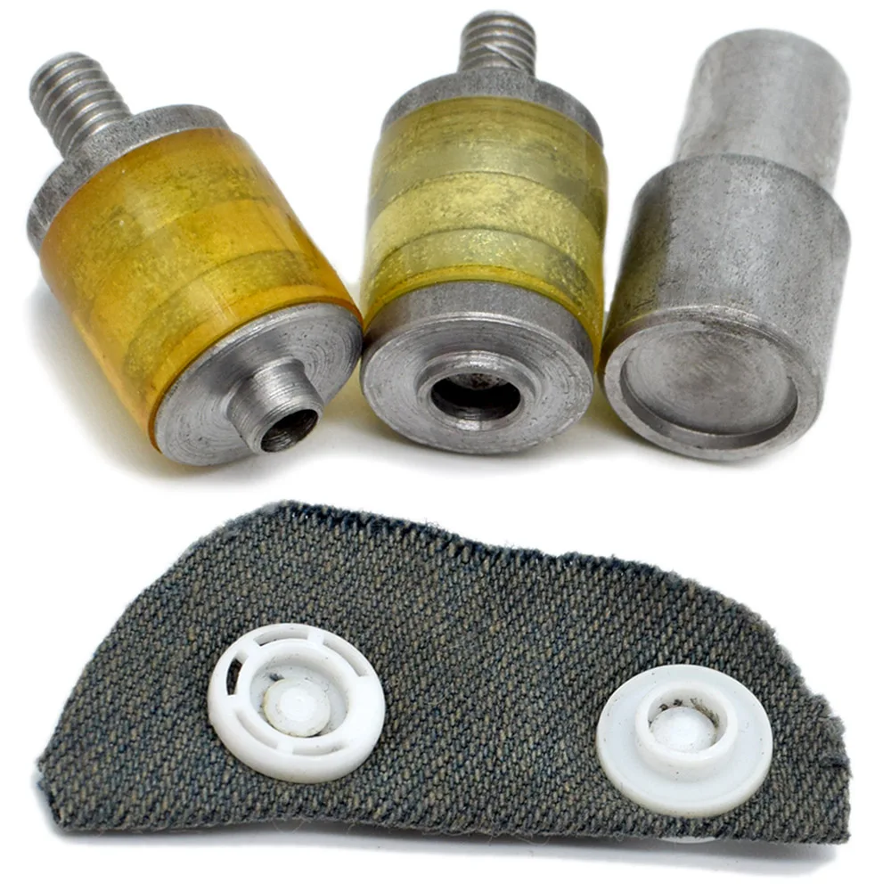 

Plastic Snap Buttons Mold T5 T8 Set Round Pressure Buttons Die 12 Varibal Colors Sewing Fastener Tools Decoration for Children