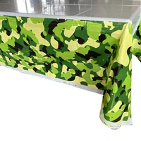 army camouflage party supplies disposable tablecloth paper plates cup for kids children camo birthday gift decor