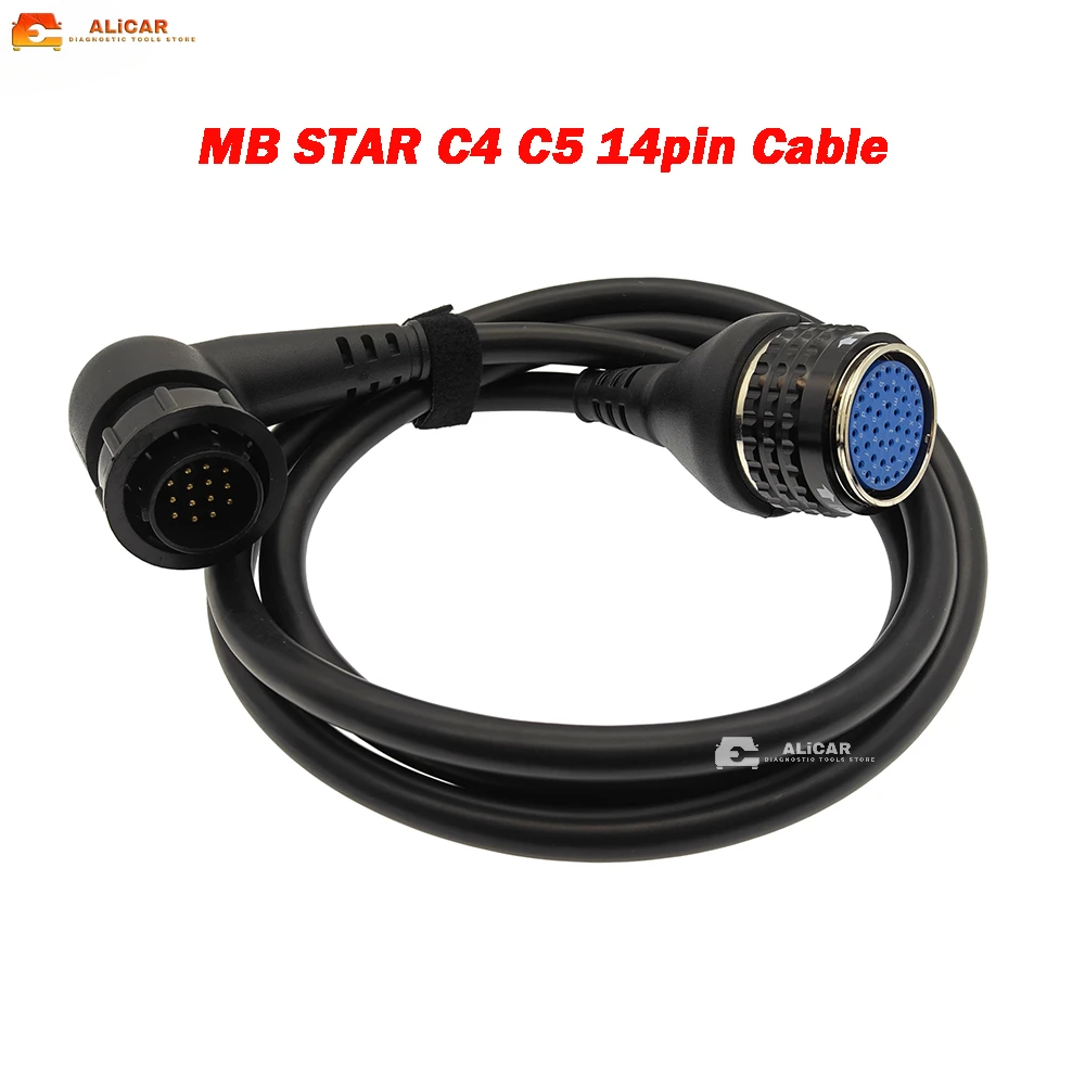 

Диагностический инструмент Obd2 кабель адаптер Mb Star SD соединение C4 14 контактный кабель Odb для ремонта автомобиля запчасти аксессуары