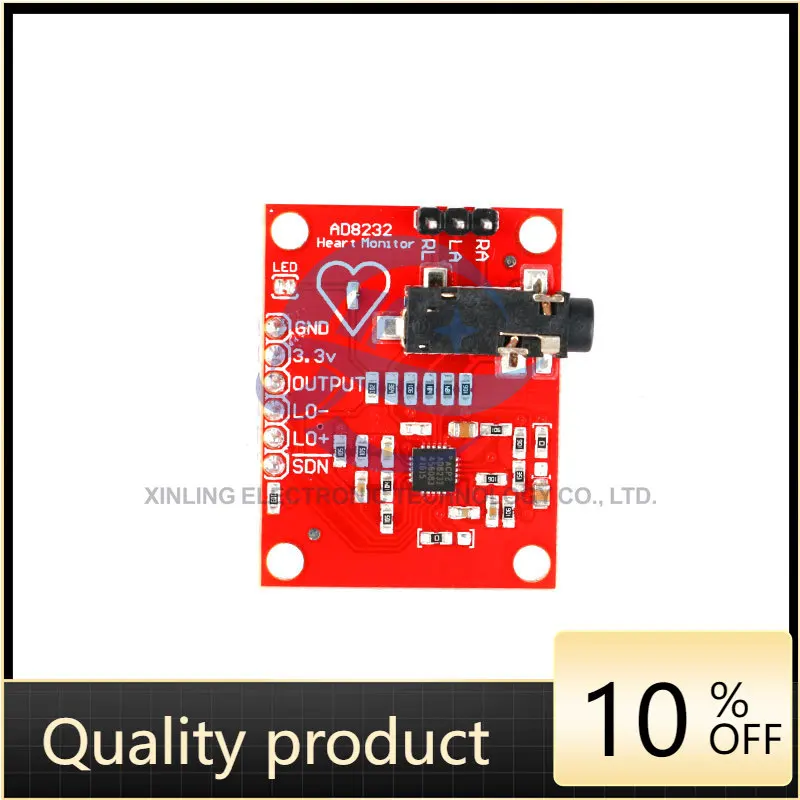 AD8232, набор для разработки биоэлектрического сигнала, мониторинг экг