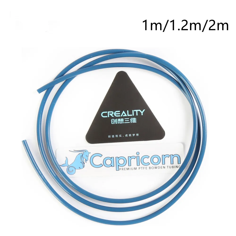 CREALITY 3D официальный Capricorn ПТФЭ трубка 1 м/1 2 м/2 м постоянный внутренний диаметр