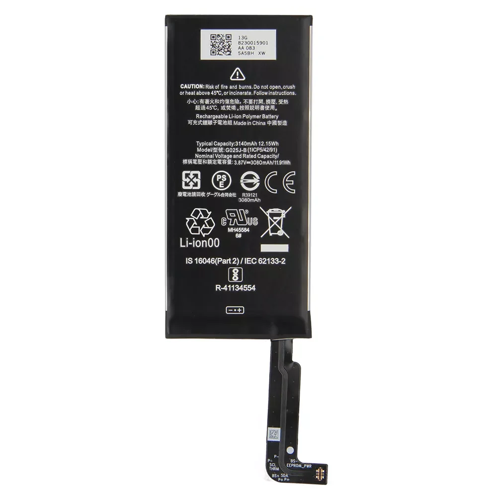 

2023New Original Replacement Battery For Google Pixel 4A 4G G025J-B Genuine Battery 3080mAh