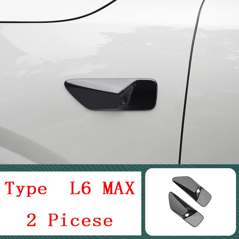 

Для Li Lixiang L6 2024, универсальные аксессуары для панели с боковыми крыльями и листом, отделка воздуховыпускного отверстия, капот, внешний стиль, декоративные автомобильные наклейки