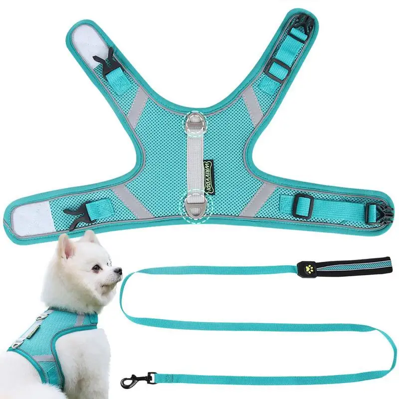 

Dog Harness Dog Vest Harness Air Mesh Dog Harness Breathable Reflective Dog Vest Harness Buddy Puppy Harness For Small Medium