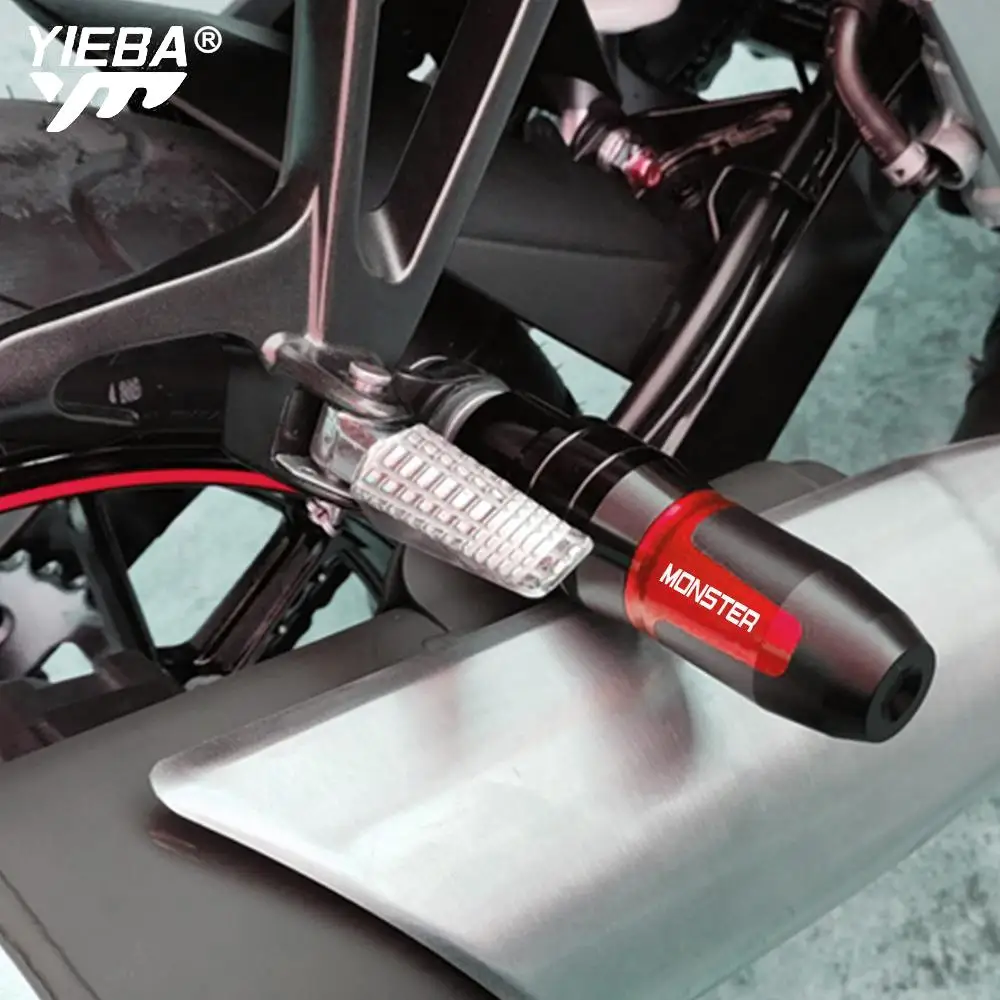 Аксессуары для мотоциклов Ducati Monster 1200/S/R 797 696 821 695 848 слайдеры выхлопной рамы