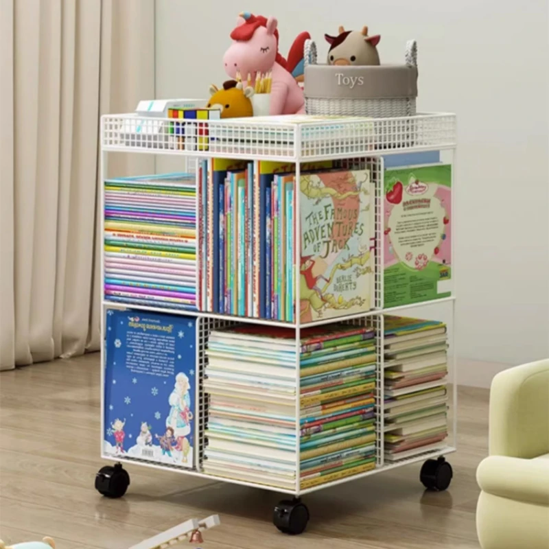 Простые книжные полки для хранения домашней мебели стена гостиной шкаф