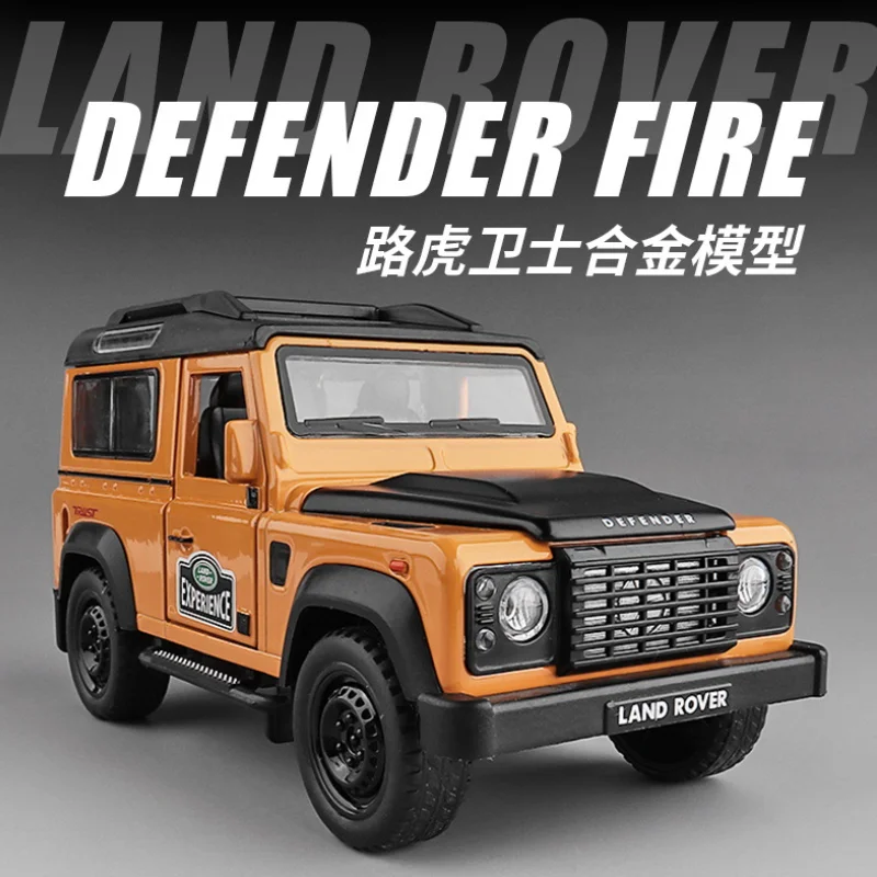 Модель автомобиля Defender Land Rover A275 в масштабе 1:32, игрушечная машинка из сплава, Детская коллекционная игрушка, подарок на день рождения