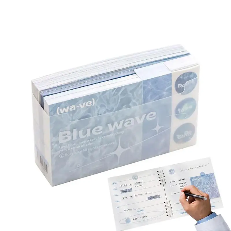 

Small Sticky Notes Gradient Memo Pad Aesthetic Posted Notes Basic Stationery Supplies Suitable For Office School Etc