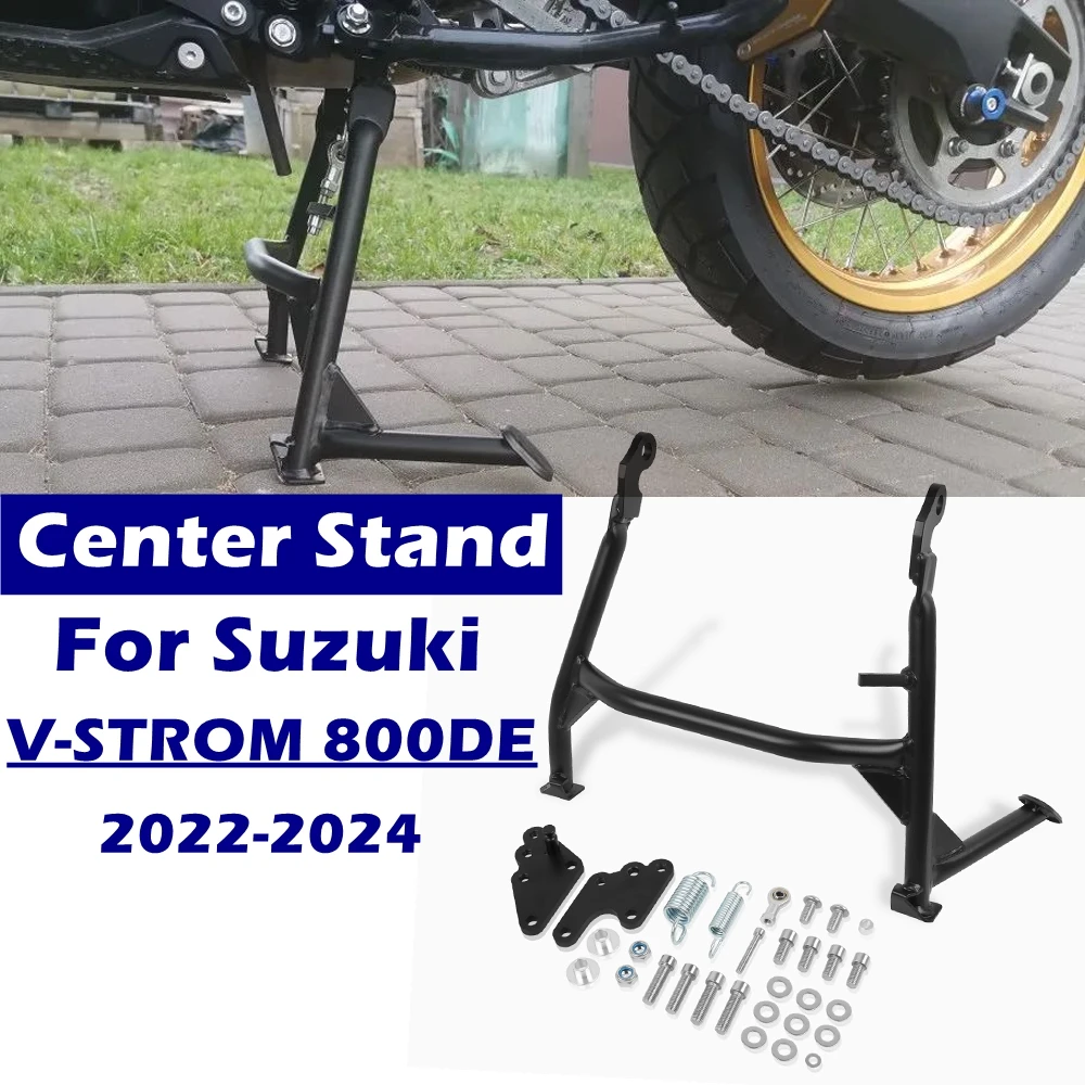 Фото Центральная подставка для SUZUKI V-STORM 800DE V-strom DL800DE VSTROM DL800 DE Adventure 2022 2023 2024, центральная опора для ног, парковочная подставка №1