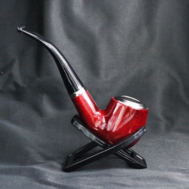 

Hot Sale Old Style complete set Tobacco for hookah Cleanable Recyclable Cigarette tube Wooden Portable Smoking Pipe Gift for Men