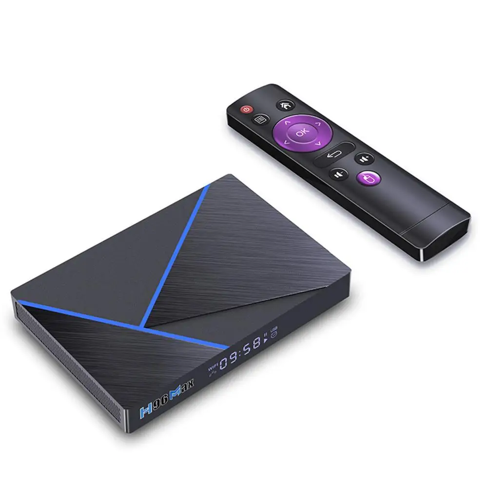 

H96max V56 Smart Set-top Box Gigabit Android Quad Core 12 8k Bluetooth-compatible Media Player H96 V58 Tv Box
