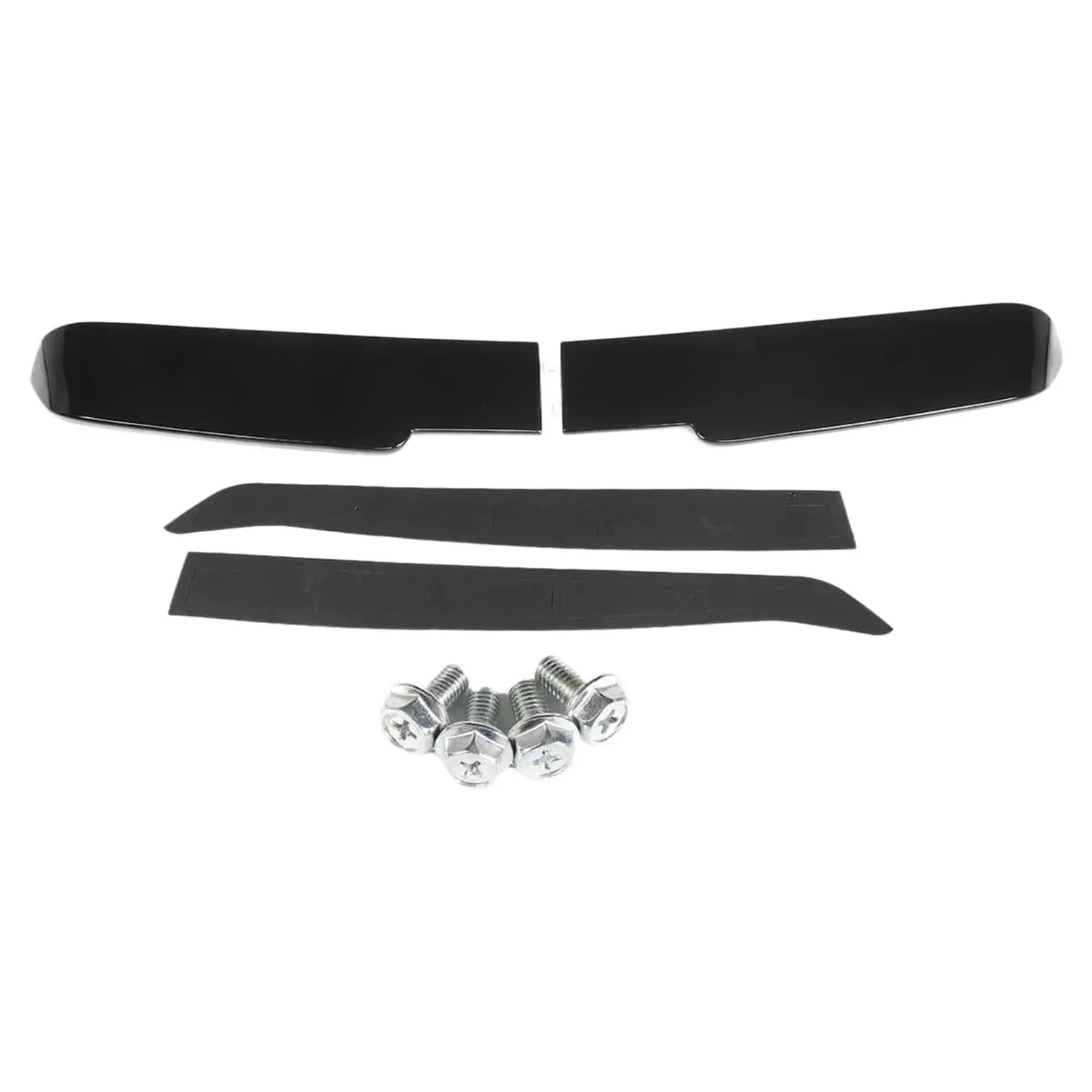 Для VW T5 T5.1 T6 T6.1 2008-2021 Автомобильный спойлер с двойной дверью глянцевый черный