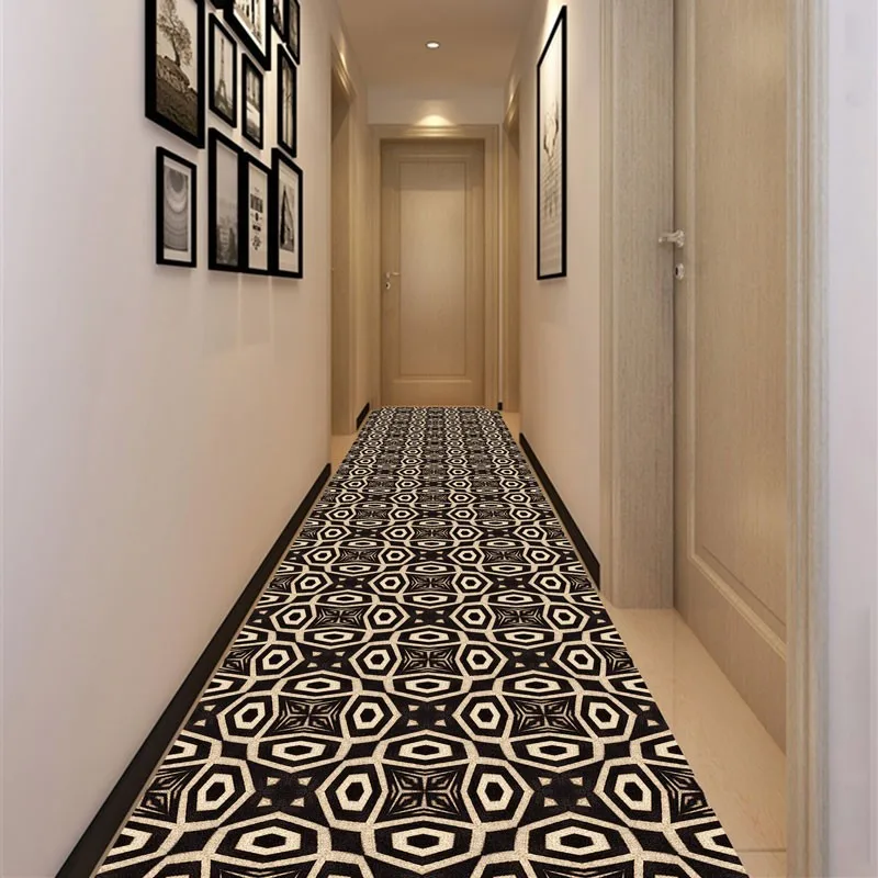 

Reese Cartoon Kaleidoscope Pattern Lobby Carpet Stairway Hallway Home Decor Corridor Aisle Party Wedding Anti Slip Rugs Washable