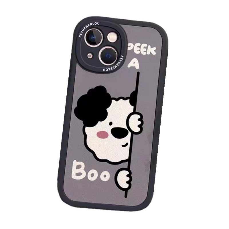 

Painted Cartoon Silicone Phone Case For Iphone 13 12 Mini 14 11 Pro Max X Xr Xs Max 7 8 Plus Se2 Se3 13Pro Lens Protection Cover