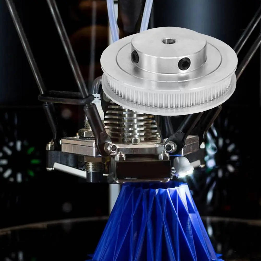 

3d Printer Accessories 2gt Synchronous Wheel Pulley Idler 80 Pulley Synchronous Smooth Gt2 Bf Teeth Pulley Drive Type Tooth S3b5