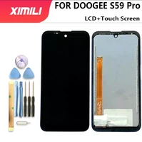 100 original tested for doogee s59 pro lcd displaytouch screen digitizer assembly lcdtouch digitizer for doogee s59 pro tool