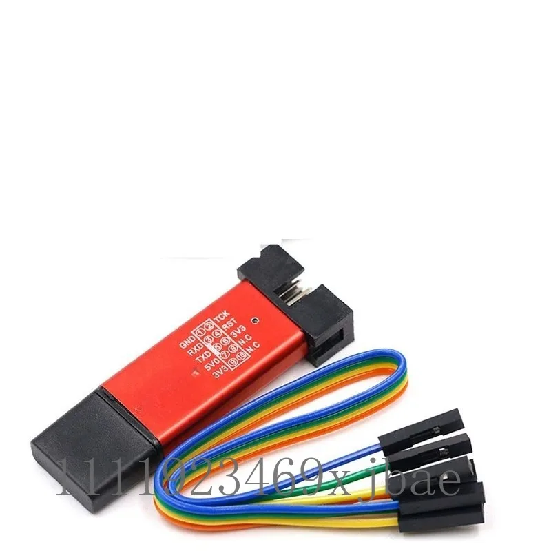 Фото Кабель для автоматического загруза STC, USB-TTL программатор для микроконтроллеров, с функцией холодного запуска, STCISP, полностью изолированный тип №1