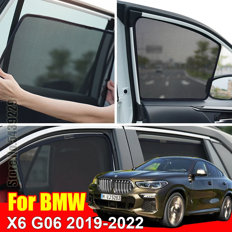 

Магнитный автомобильный солнцезащитный козырек для BMW X4 G02 F98 2018 2019 2020 2021