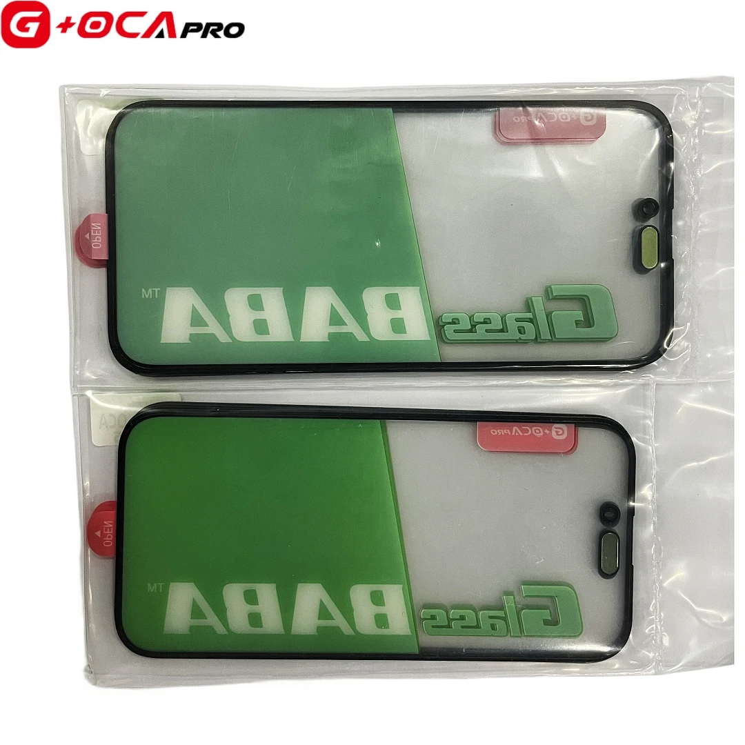 Фото 5 шт. BABA G+OCA Glass+ OCA 2in1 3 для iPhone 12 13 11 14 15 plus pro max 16 PROMAX mini X XS XR MAX Стеклянная сенсорная линза ЖК-дисплея №2