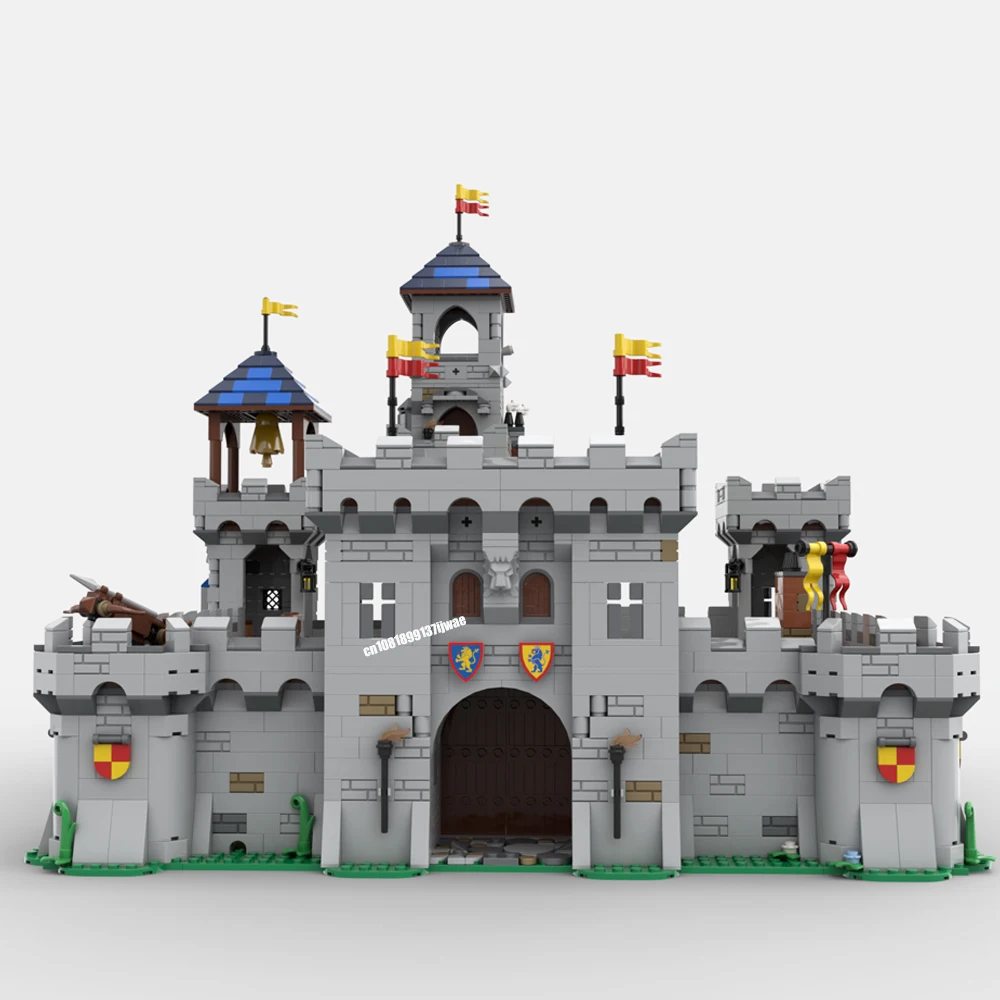 Детский конструктор MOC в стиле средневековой улицы 4039 шт