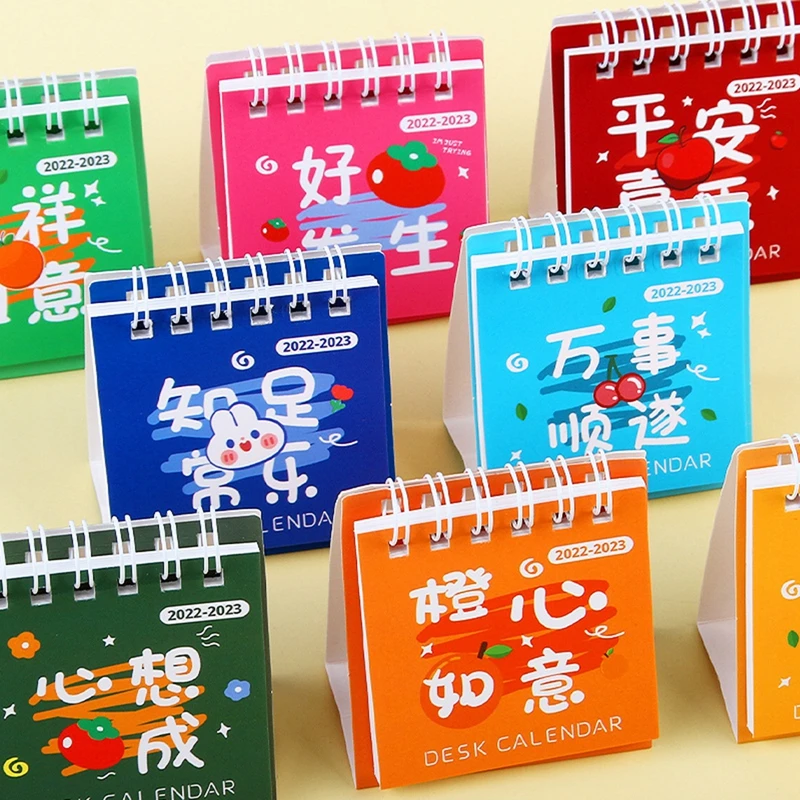 

2023 Chinese Mini Calendar Paper Calendar Table Daily Weekly Scheduler Planner Agenda Organizer Office Stationery