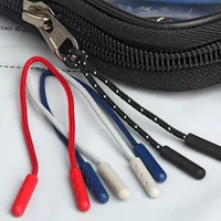 10pcsset rope zipper pull apparel bag tactical backpack accessories zip puller buckle diy zipper head cord strap lariat slider
