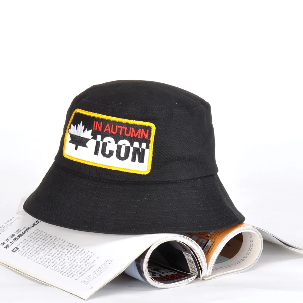 

2022 DSQICOND2 Fisherman Hat Bucket Cotton Men Women Caps Sunscreen Panama Outdoor Fisherman Hip Hop Caps ICON
