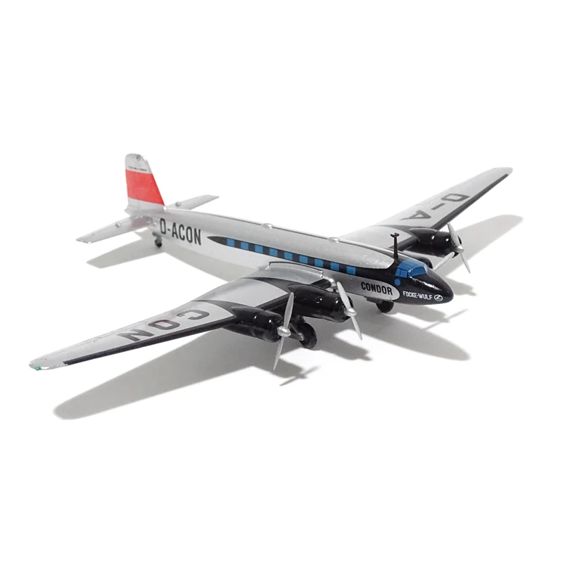 

Diecast Airplane Model 1/200 Condor Focke-Wulf Fw-200 Detect Patrol Aircraft Alloy Propeller Plane Toys Model Collection