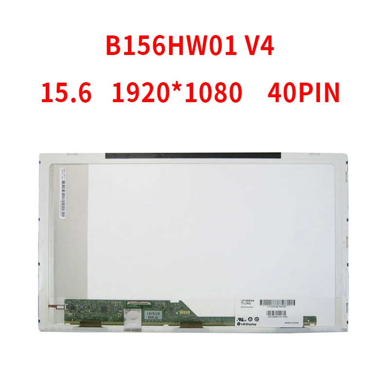 

15.6 inch Laptop LCD LED Screen B156HW01 V.4 V4 1920x1080 Full-HD For Y580 Y500 Y510 Replacement