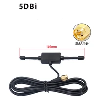 car gprs gsm dipole combo tracker system patch sticker antenna 3m cable sma male 824 960mhz