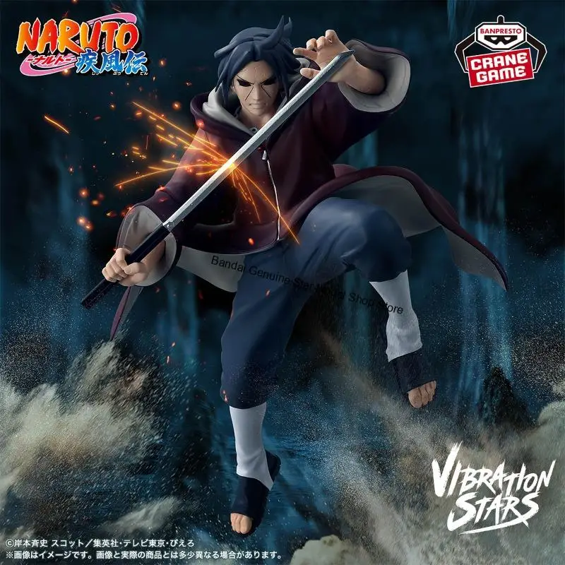 Фото Оригинальные фигурки персонажей из аниме BANDAI Banpresto NARUTO: Якуши Кабуто, Учиха Итачи, VIBRATION STARS-UCHIHA ITACHI, ПВХ, игрушка, подарок. №3
