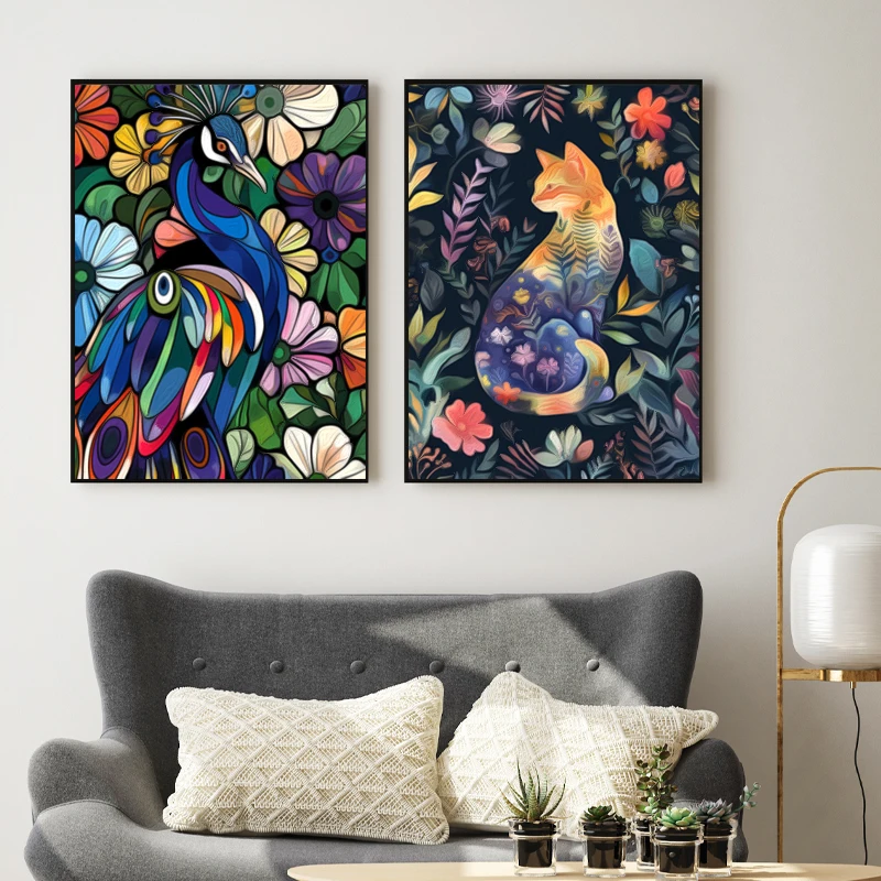 SDOYUNO-картина по номерам для взрослых новые цвета животных абстрактная раскраска