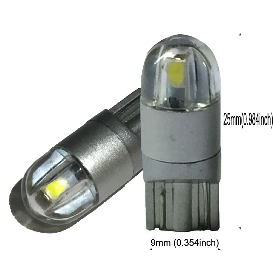 

T10 LED W5W LED Bulb 3030 SMD 168 194 5W5 Car Accessories Clearance Lights Reading Lamp Auto 12V 6000K White Amber Red