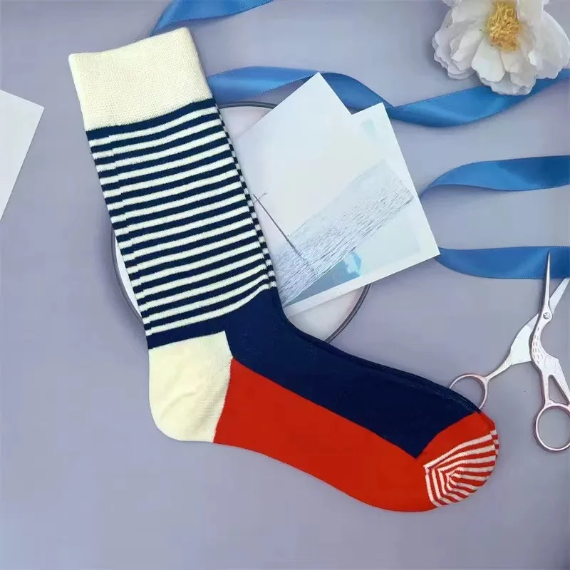 Веселые Смешные Женские носки до середины голени 48 стилей всесезонные из чистого