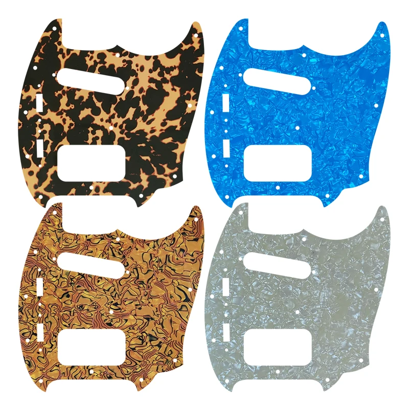 

Feiman Guitar Parts For USA Fender Mustang SH Guitar Pickguard With Single And Humbucker Pickups Multicolor Options
