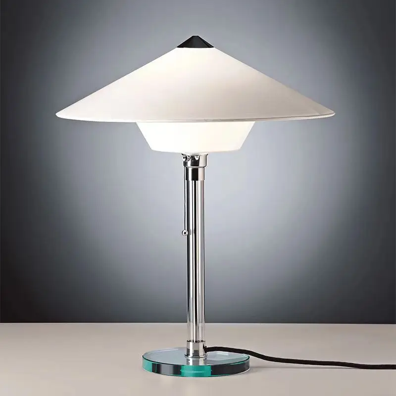 

Nordic Creative Umbrella Table Lamps Modern Glass Base Fabric Lampshade Home Decor Table Lights Indoor Lighting Lamps Fixture