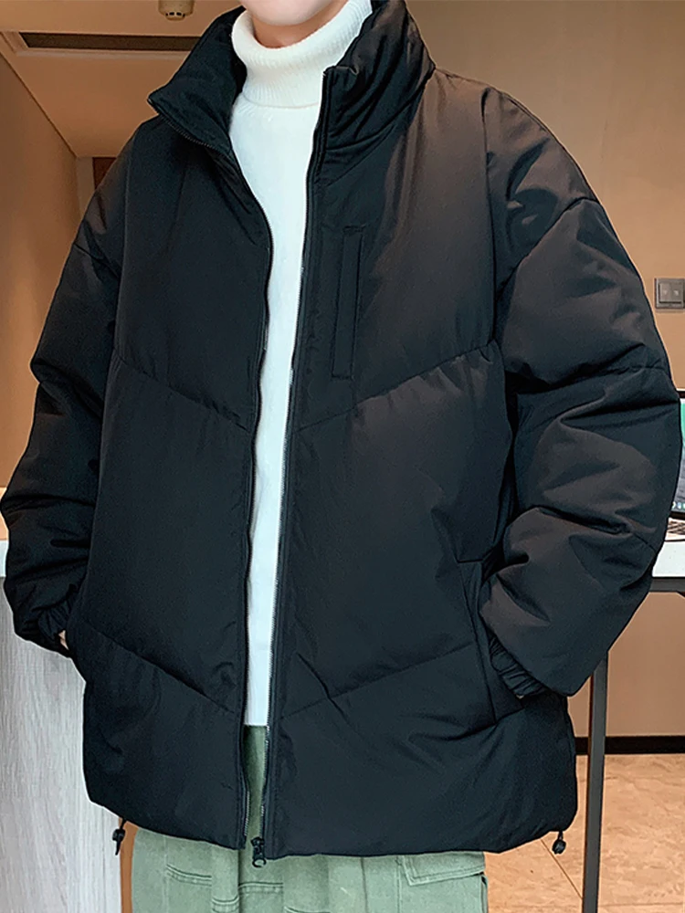 Простая и универсальная куртка на хлопковой подкладке. Мужская зимняя с
